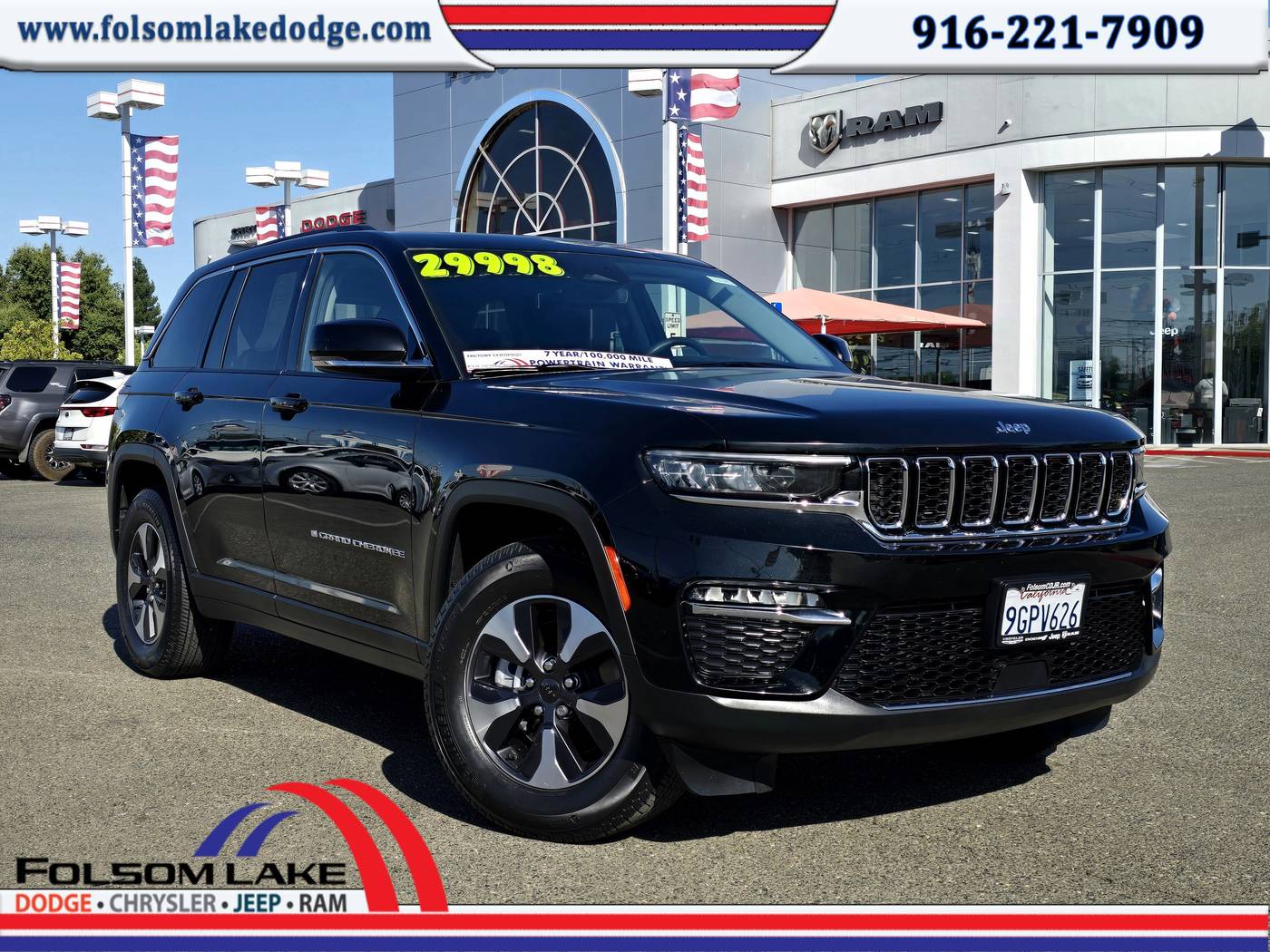 2023 Jeep Grand Cherokee 4xe — SUV — 42,375 mi — Folsom, CA