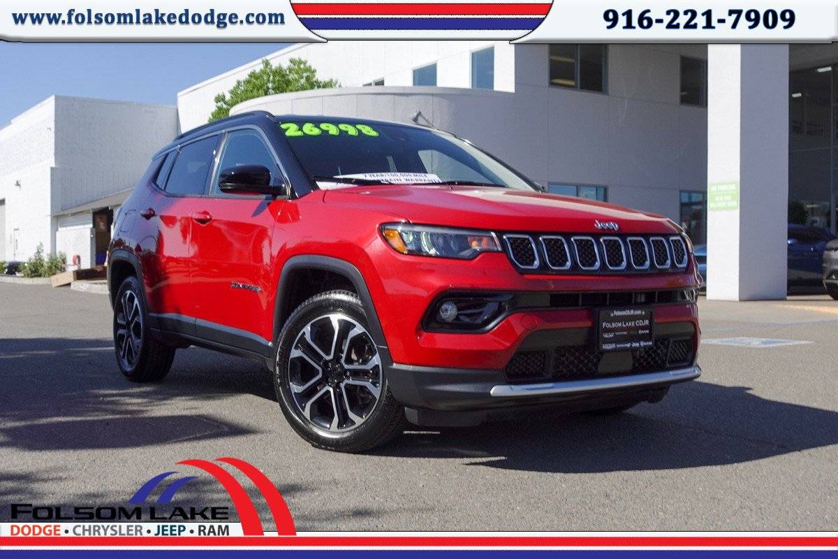 2023 Jeep Compass Limited — SUV — 29,076 mi — Folsom, CA