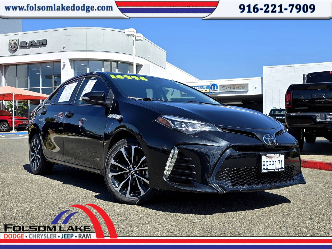 2019 Toyota Corolla L — Sedan — 96,177 mi — Folsom, CA