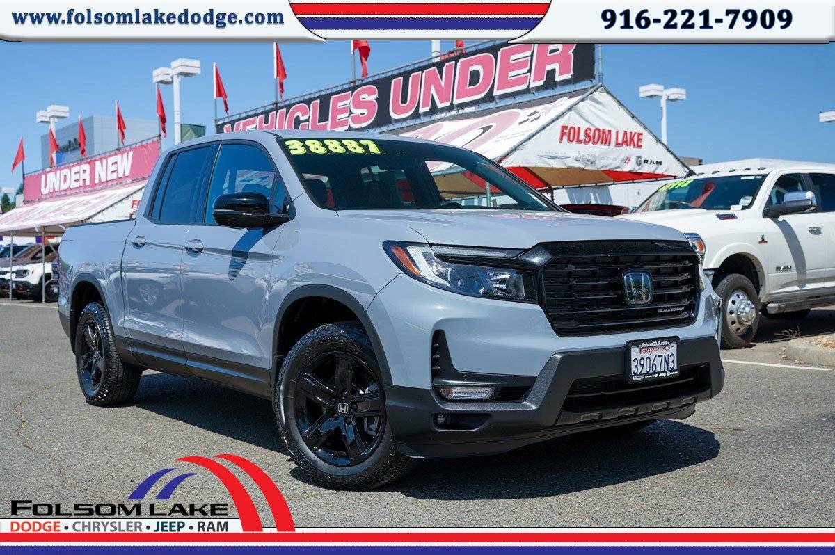 2022 Honda Ridgeline Black Edition — Pickup Truck — 6,239 mi — Folsom, CA