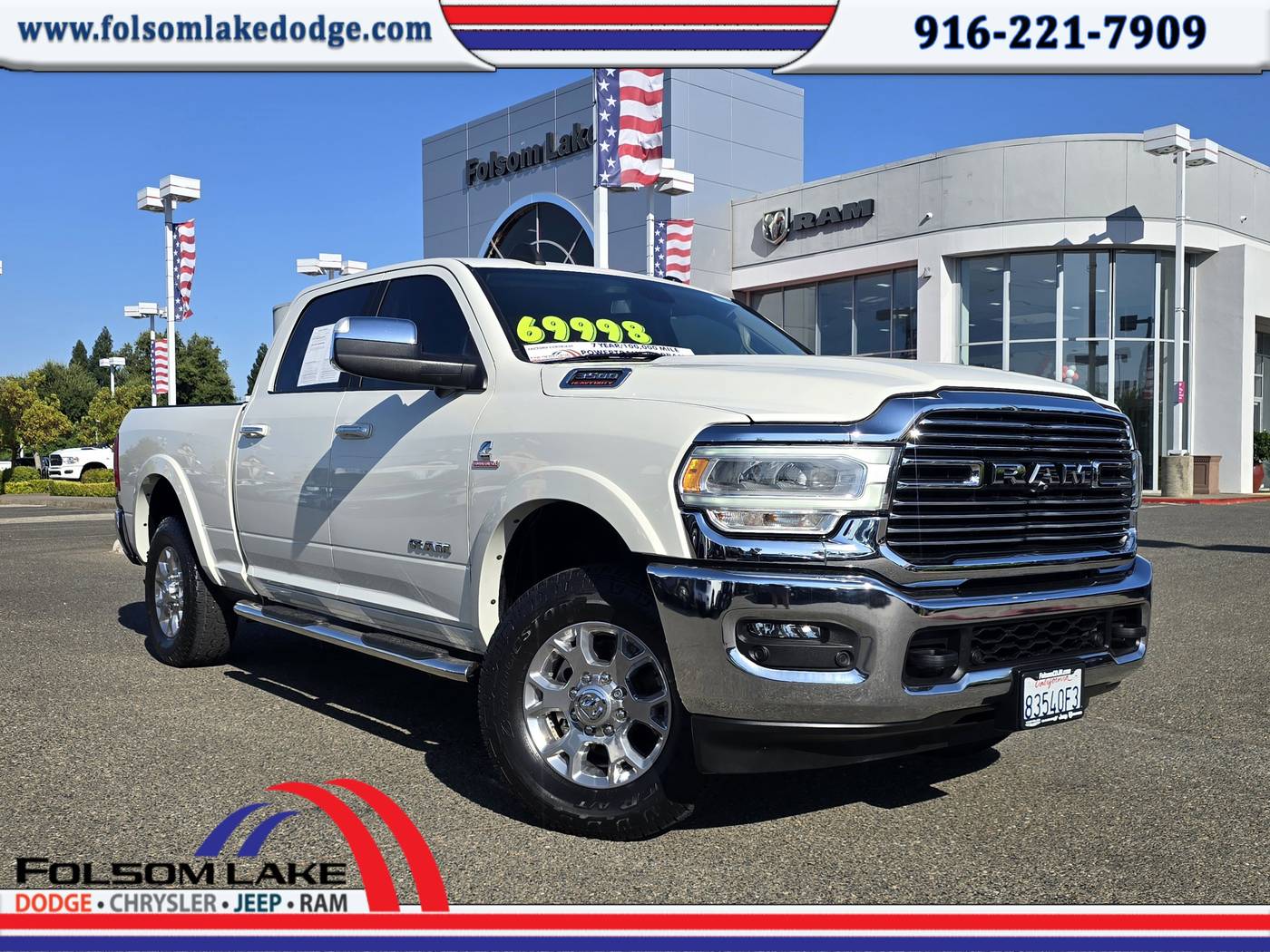 2021 Ram 3500 Laramie — Pickup Truck — 15,001 mi — Folsom, CA