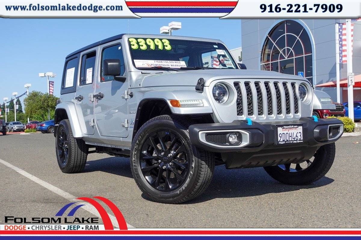 2023 Jeep Wrangler Sahara 4xe — SUV — 47,931 mi — Folsom, CA