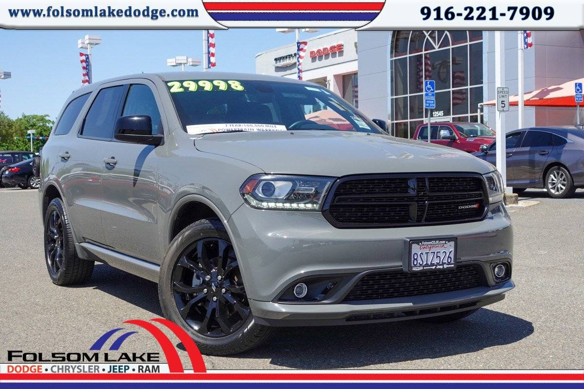 2020 Dodge Durango SXT Plus — SUV — 34,887 mi — Folsom, CA