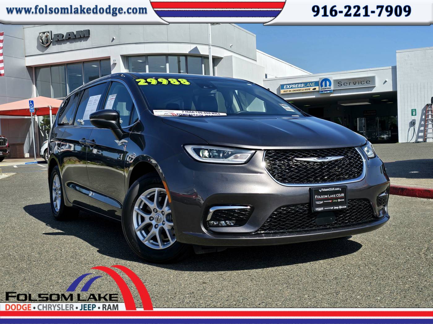 2023 Chrysler Pacifica Touring L — Minivan — 53,873 mi — Folsom, CA