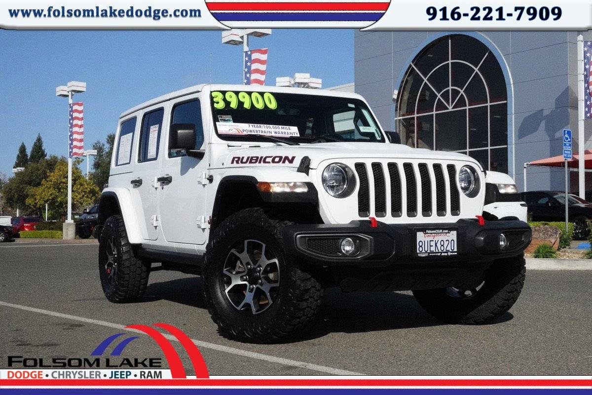 2021 Jeep Wrangler Rubicon — SUV — 49,186 mi — Folsom, CA