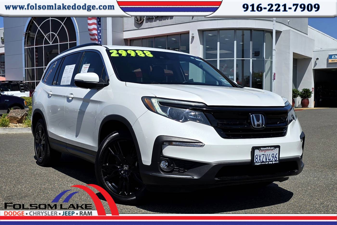 2021 Honda Pilot Special Edition — SUV — 51,079 mi — Folsom, CA
