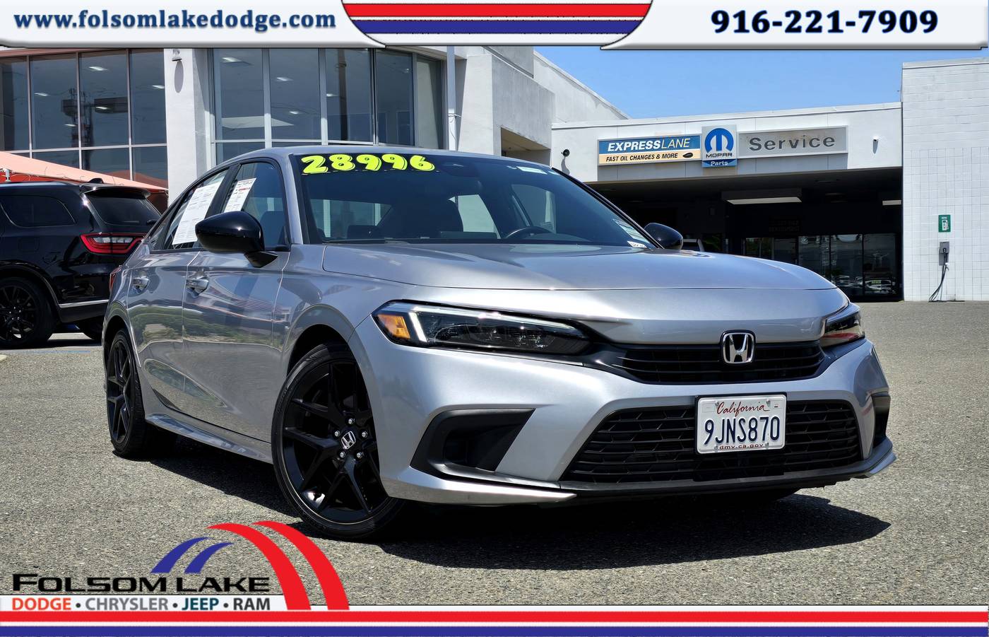 2024 Honda Civic Sport — Sedan — 26,144 mi — Folsom, CA
