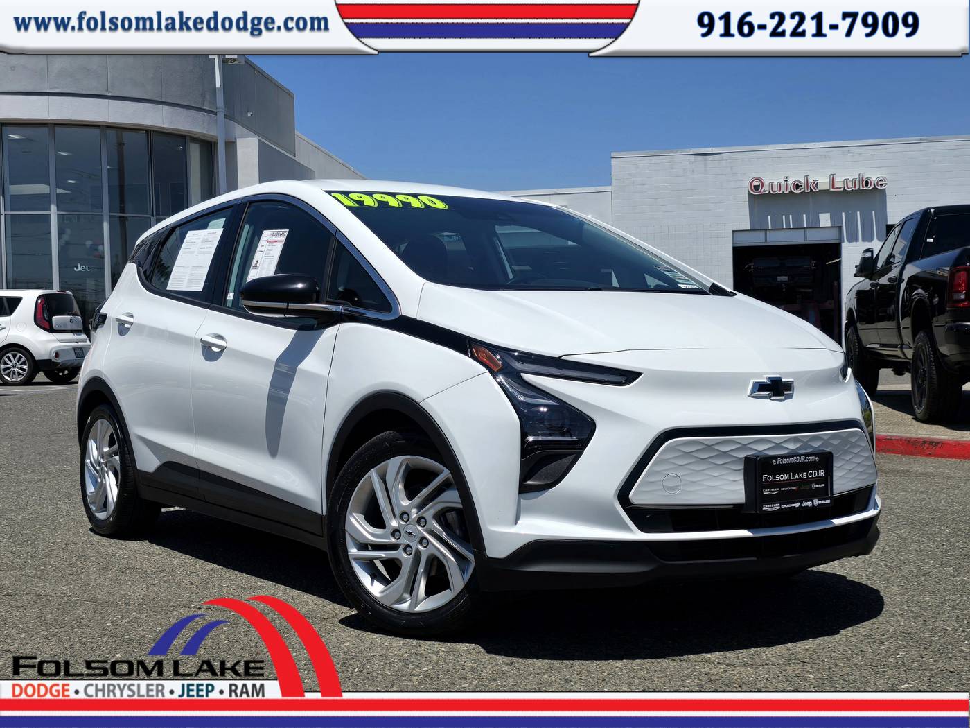 2023 Chevrolet Bolt EV 1LT — Sedan — 15,540 mi — Folsom, CA