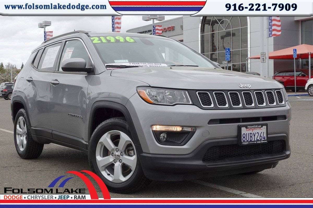 2021 Jeep Compass Latitude — SUV — 37,782 mi — Folsom, CA