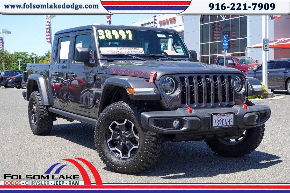 2022 Jeep Gladiator Rubicon — Pickup Truck — 67,842 mi — Folsom, CA