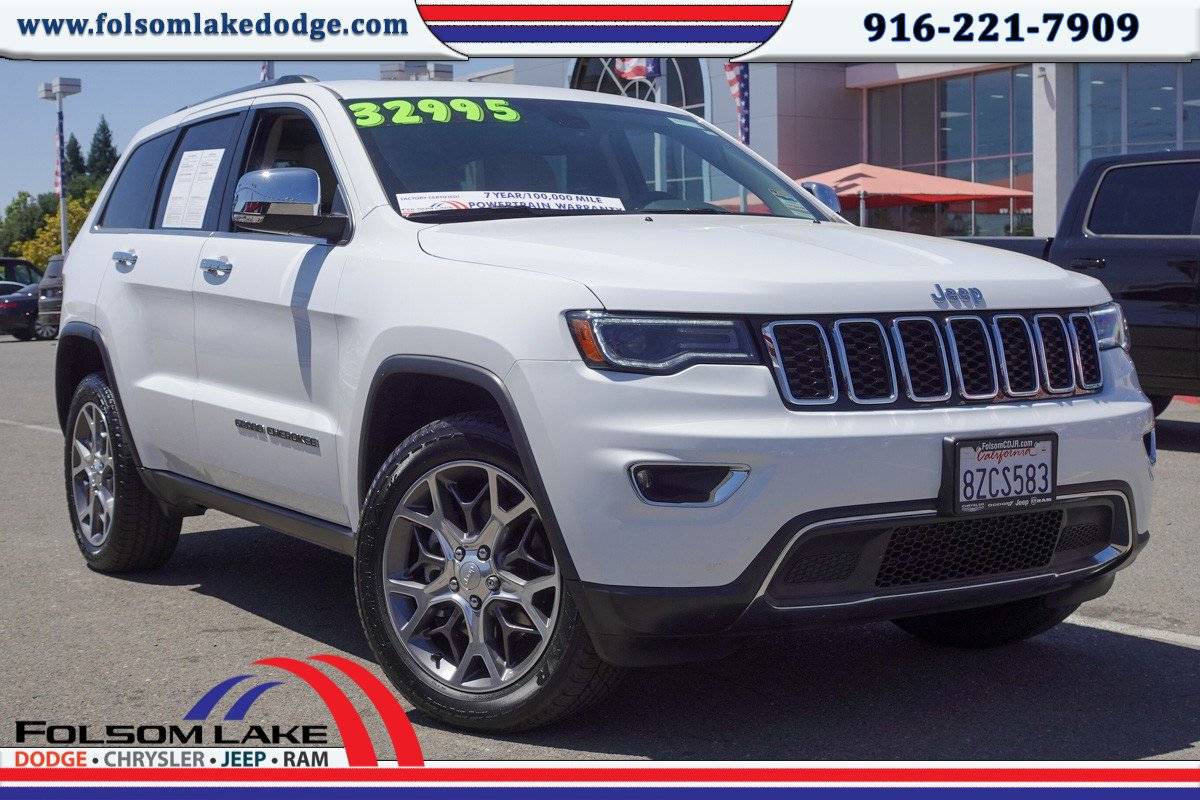 2021 Jeep Grand Cherokee WK Limited — SUV — 38,870 mi — Folsom, CA