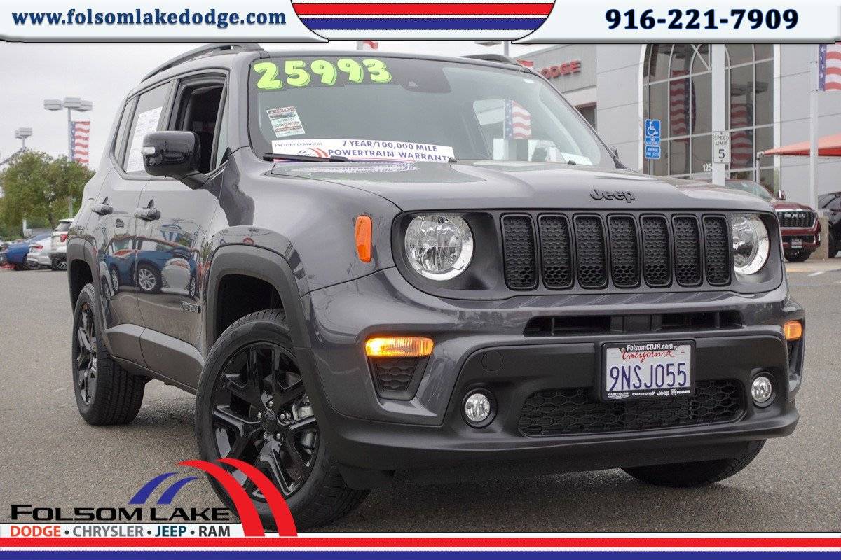 2023 Jeep Renegade Altitude — SUV — 3,380 mi — Folsom, CA