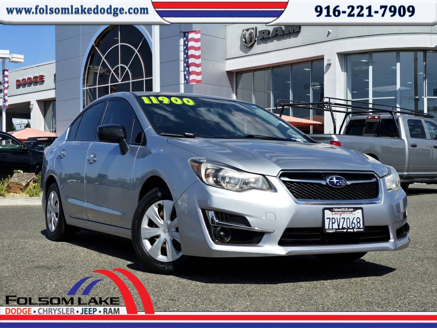 2016 Subaru Impreza 2.0i — Sedan — 82,206 mi — Folsom, CA