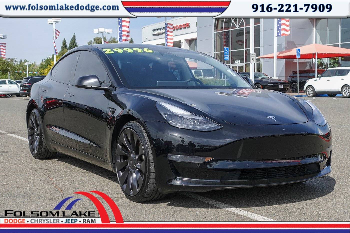 2022 Tesla Model 3 Performance — Sedan — 35,625 mi — Folsom, CA