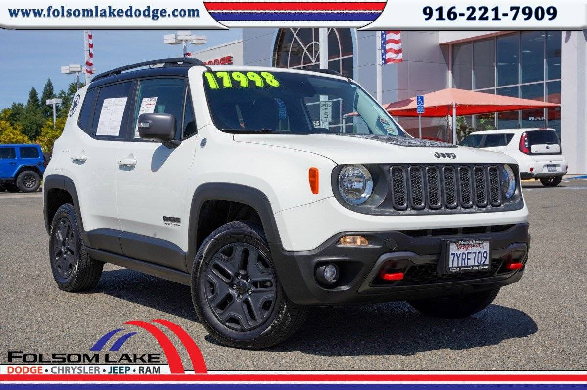 2017 Jeep Renegade Deserthawk — SUV — 72,569 mi — Folsom, CA