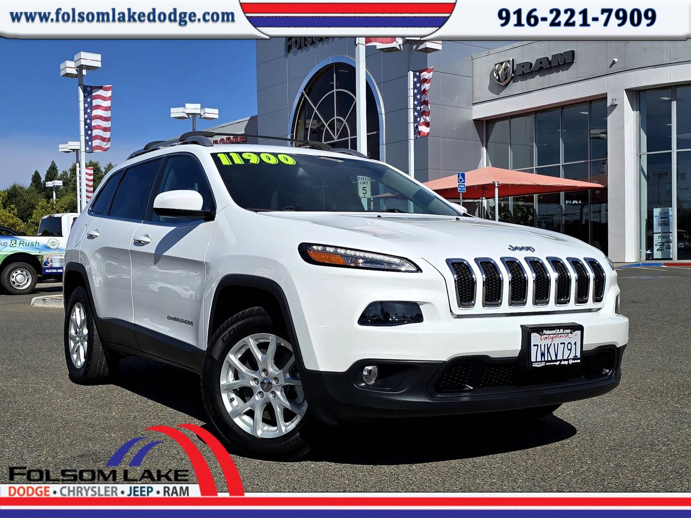 2016 Jeep Cherokee Latitude — SUV — 102,375 mi — Folsom, CA