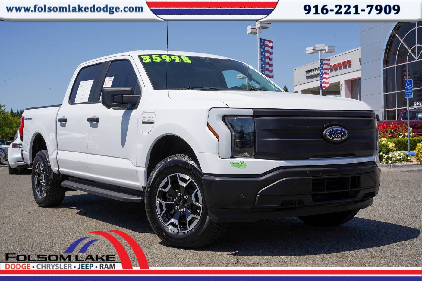 2022 Ford F-150 Lightning Pro — Pickup Truck — 67,717 mi — Folsom, CA