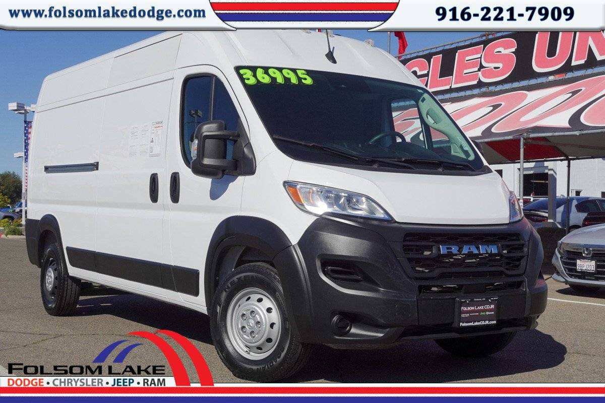2023 Ram ProMaster Cargo Van 2500 — Cargo Van — 13,696 mi — Folsom, CA