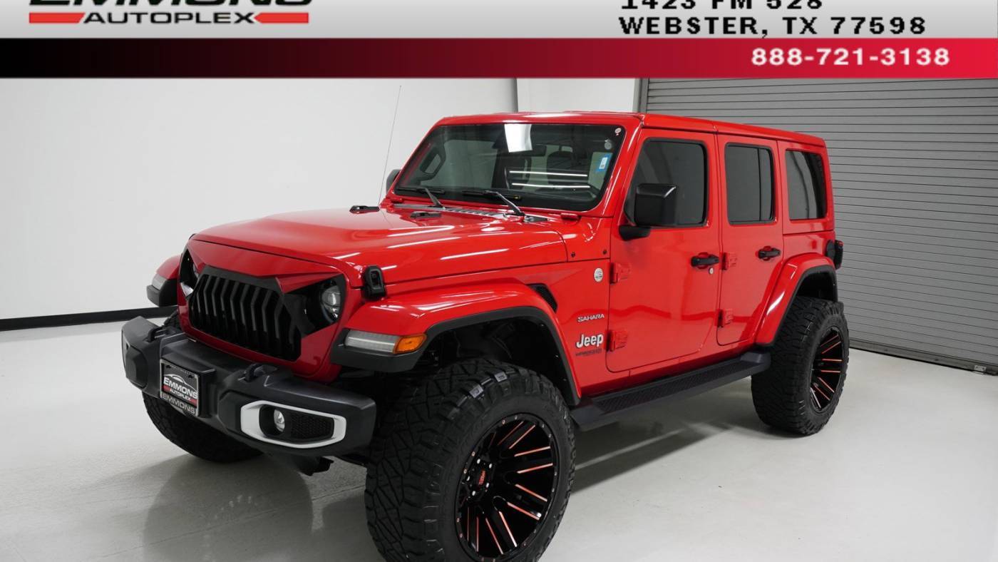 2021 Jeep Wrangler Sahara — SUV — 63,937 mi — Webster, TX
