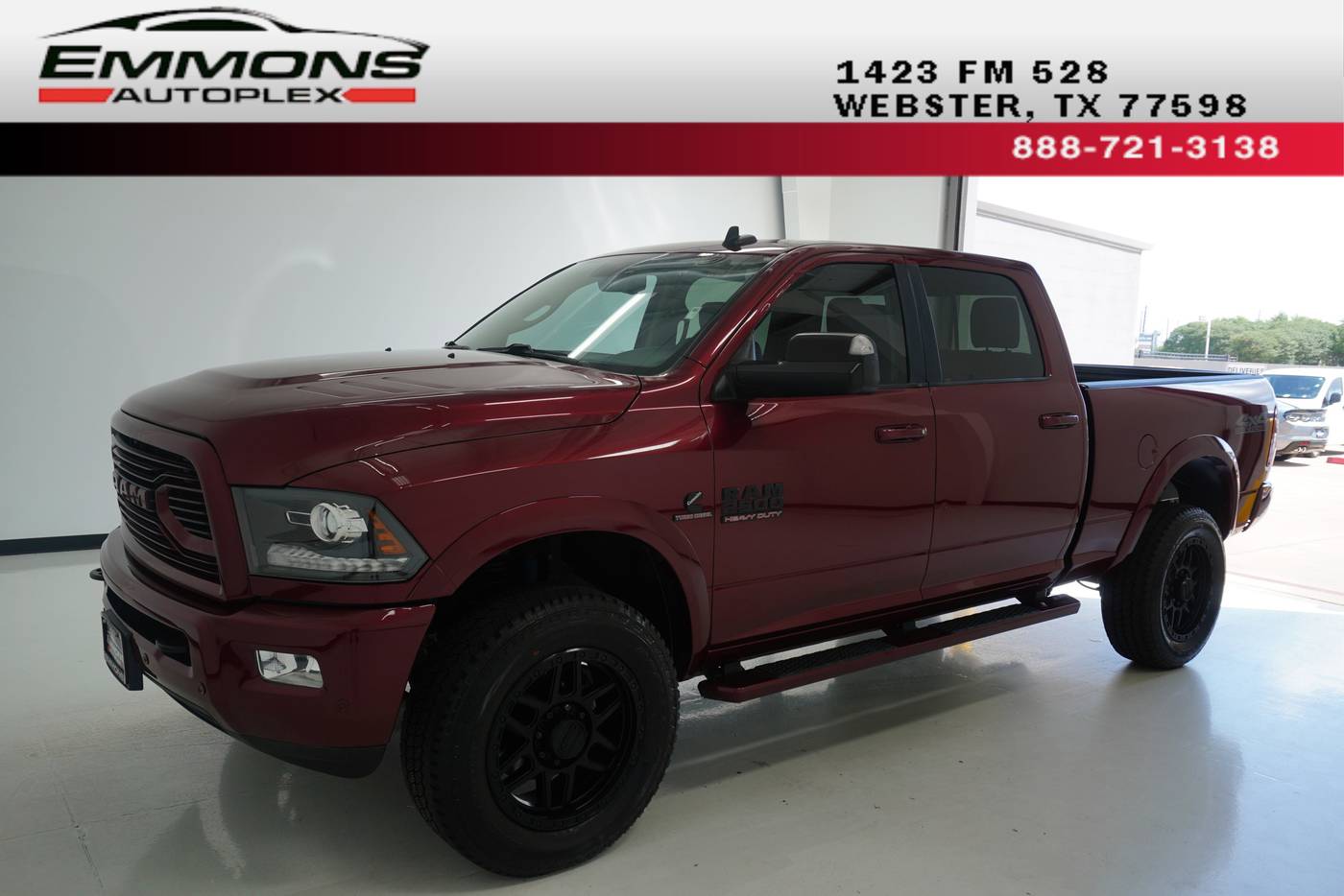 2018 Ram 2500 Laramie — Pickup Truck — 37,707 mi — Webster, TX