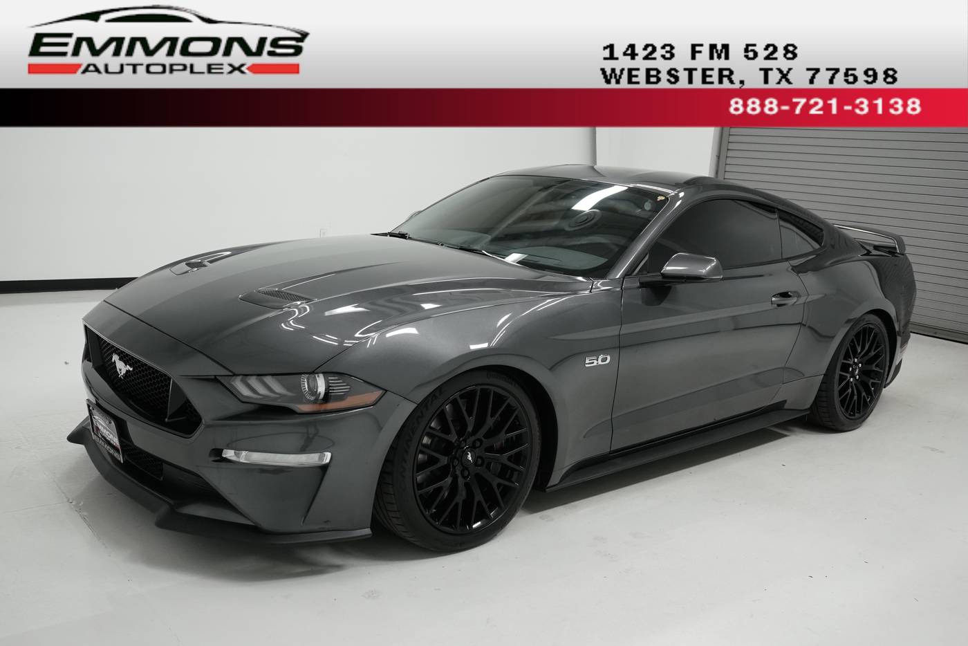 2019 Ford Mustang GT Premium — Coupe — 22,930 mi — Webster, TX