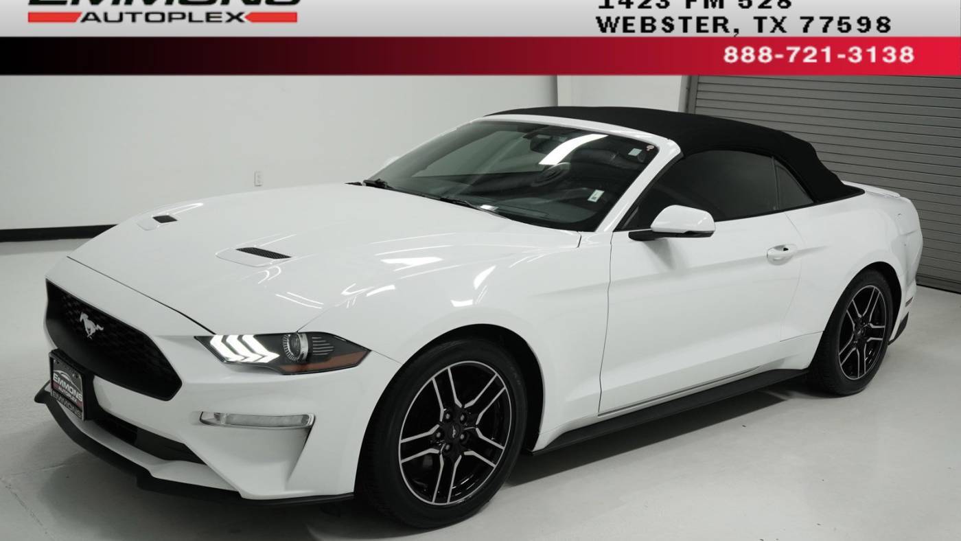 2018 Ford Mustang EcoBoost Premium — Convertible — 97,571 mi — Webster, TX