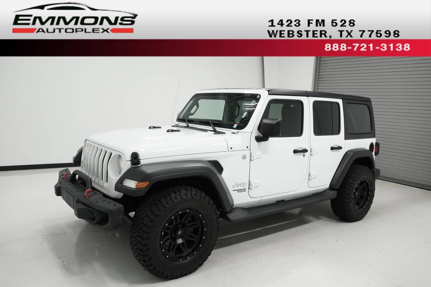2018 Jeep Wrangler Sport S — SUV — 62,200 mi — Webster, TX