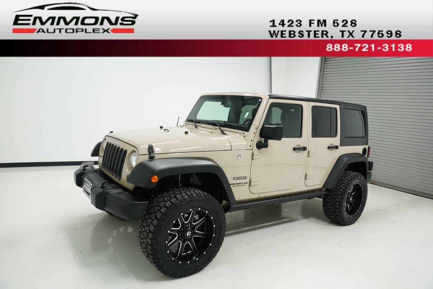 2016 Jeep Wrangler Sport — SUV — 61,386 mi — Webster, TX