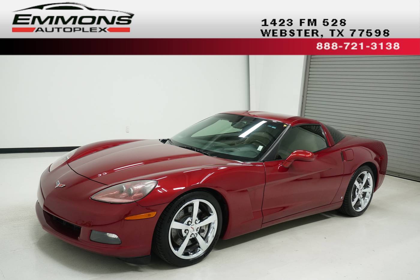2009 Chevrolet Corvette 3LT — Coupe — 33,175 mi — Webster, TX
