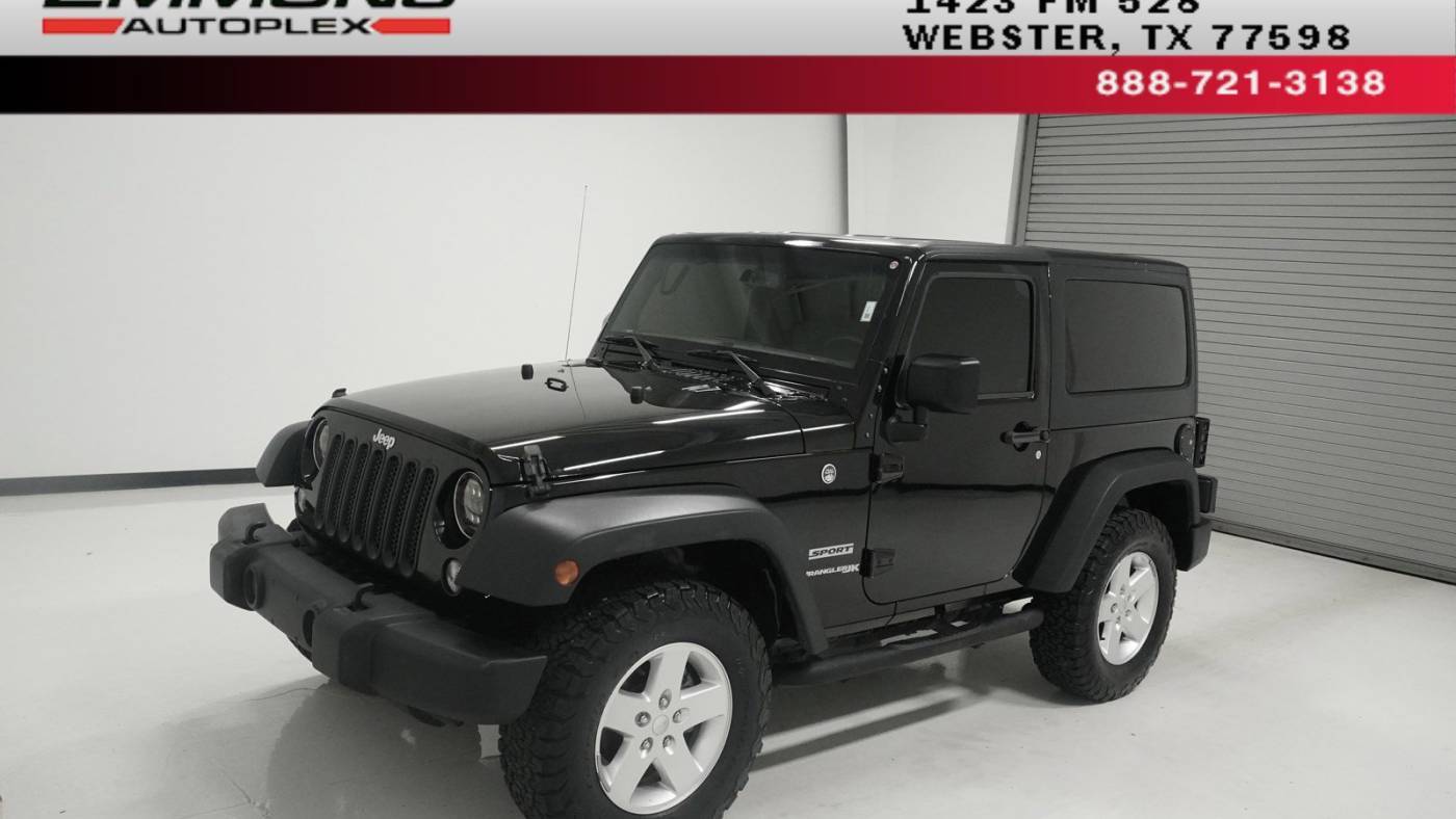 2018 Jeep Wrangler Sport S — SUV — 38,736 mi — Webster, TX