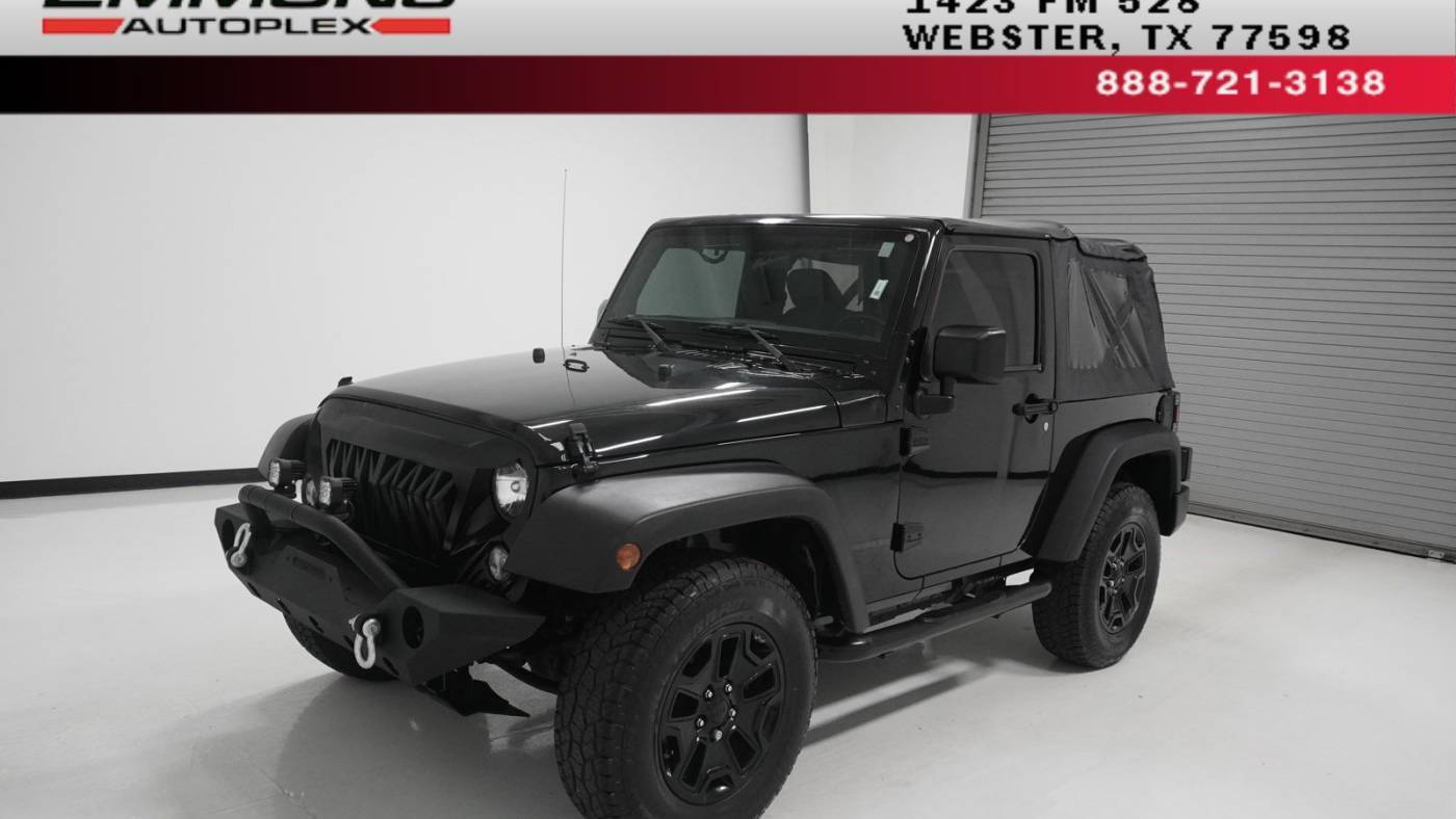 2015 Jeep Wrangler Willys Wheeler — SUV — 39,362 mi — Webster, TX
