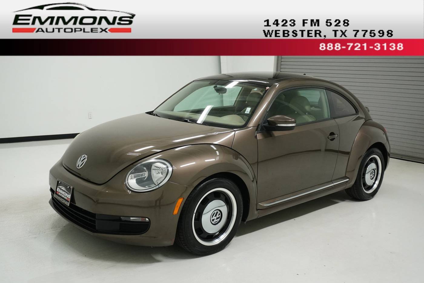 2013 Volkswagen Beetle 2.5 — Hatchback — 59,111 mi — Webster, TX