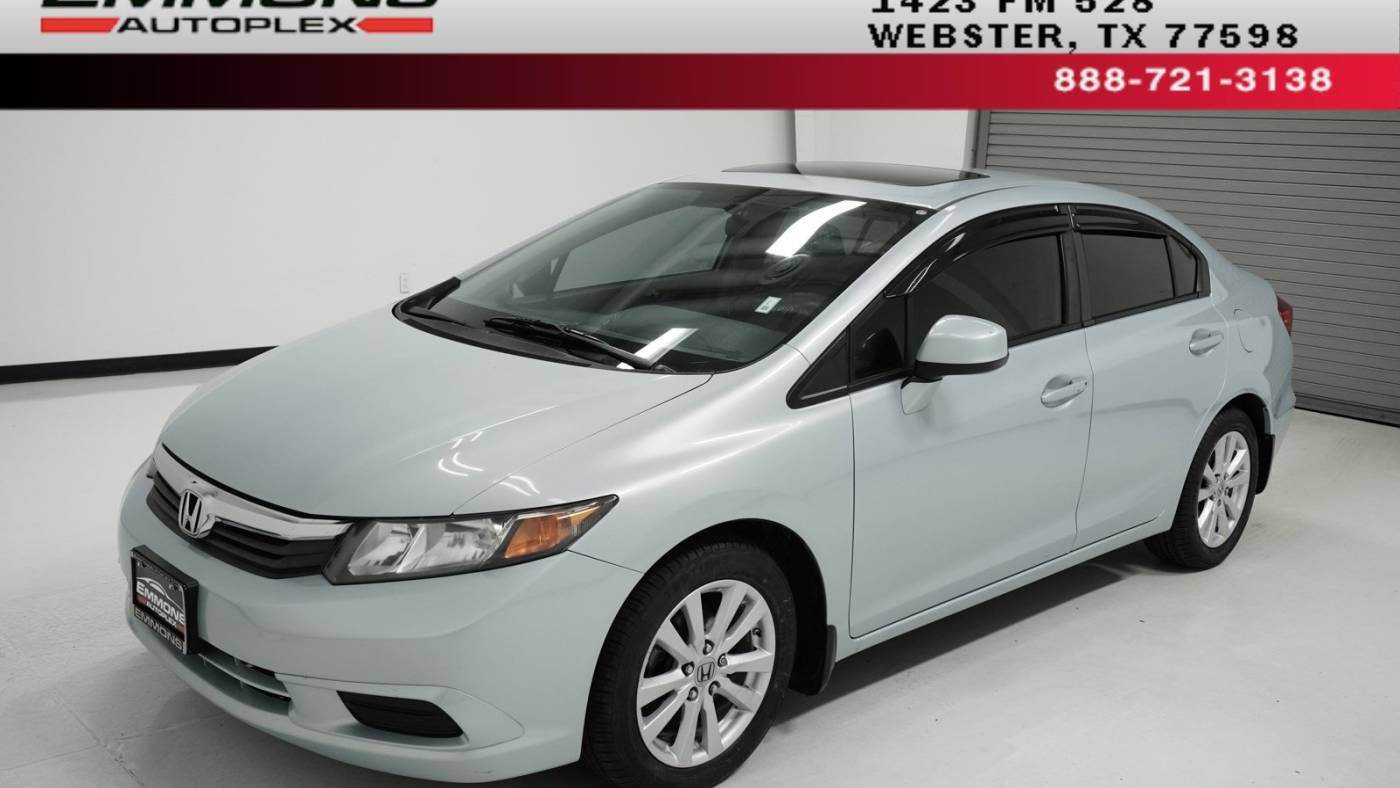 2012 Honda Civic EX — Sedan — 96,729 mi — Webster, TX