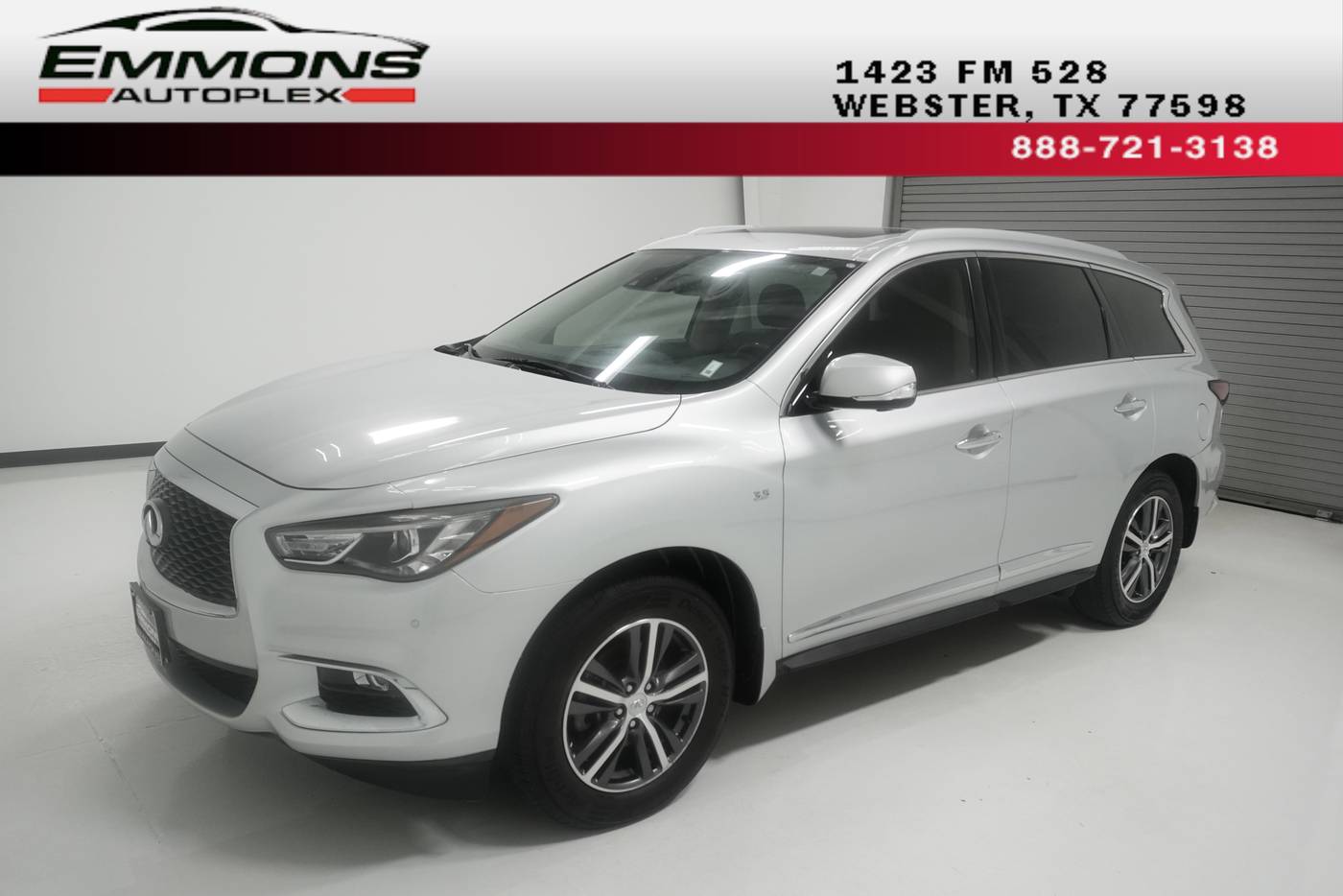 2019 INFINITI QX60 LUXE — SUV — 65,182 mi — Webster, TX