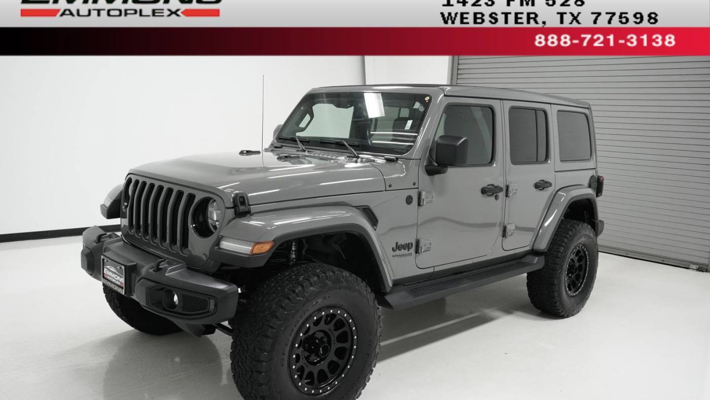 2021 Jeep Wrangler Sahara Altitude — SUV — 26,219 mi — Webster, TX