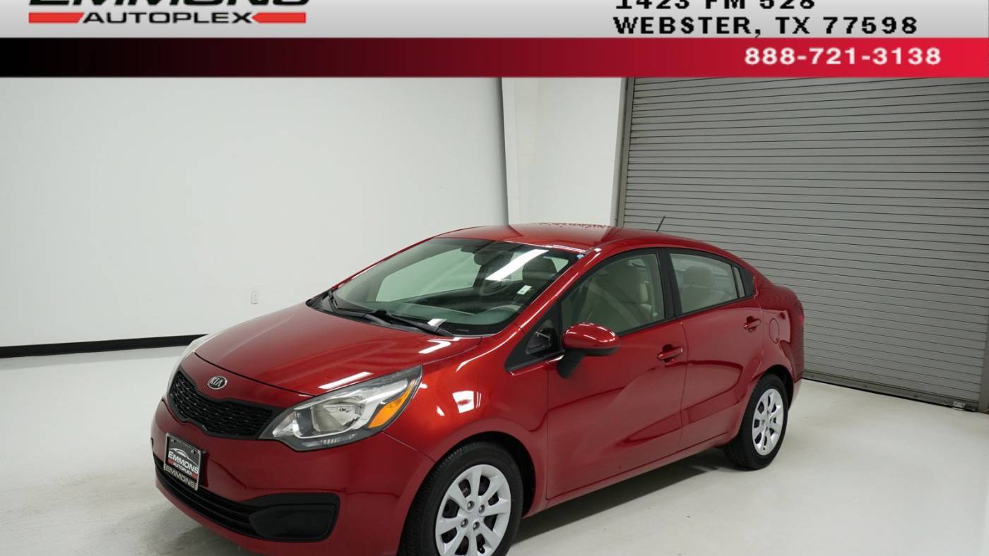 2013 Kia Rio LX — Sedan — 20,283 mi — Webster, TX