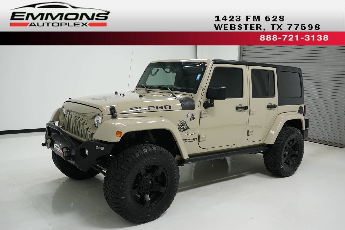 2017 Jeep Wrangler Sahara — SUV — 91,552 mi — Webster, TX