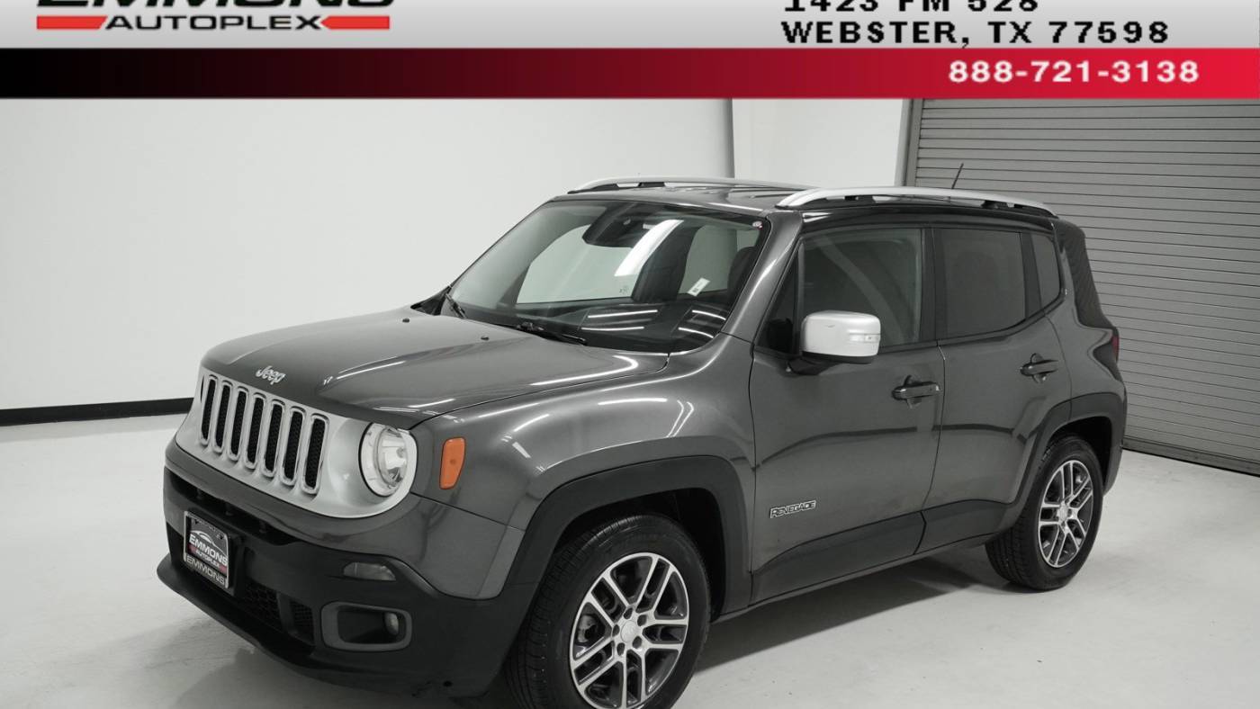 2017 Jeep Renegade Limited — SUV — 95,049 mi — Webster, TX