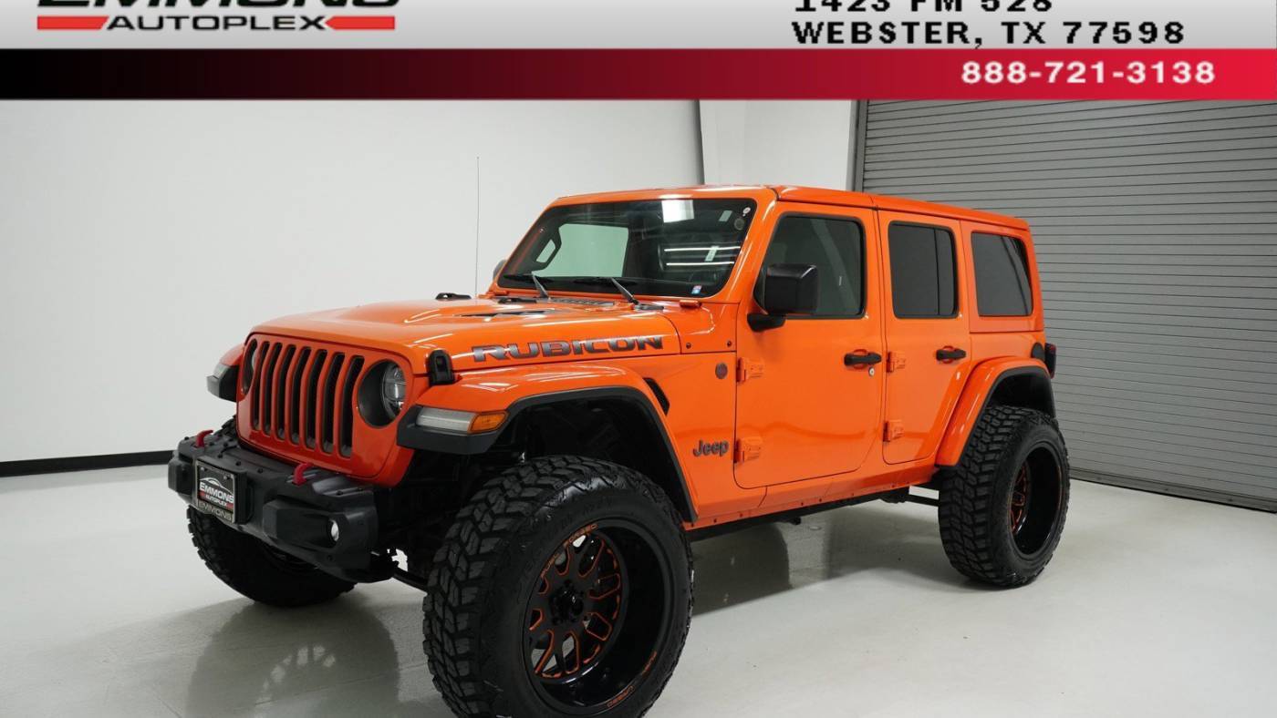 2018 Jeep Wrangler Rubicon — SUV — 55,497 mi — Webster, TX