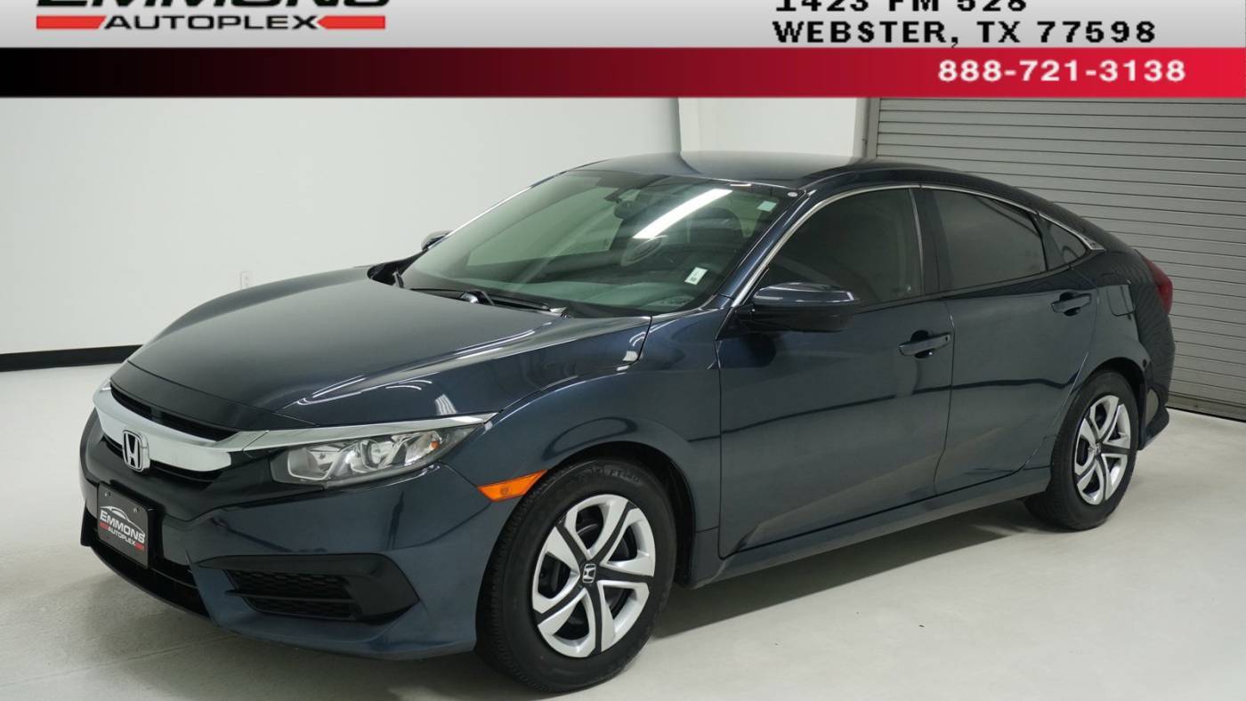 2018 Honda Civic LX — Sedan — 24,779 mi — Webster, TX