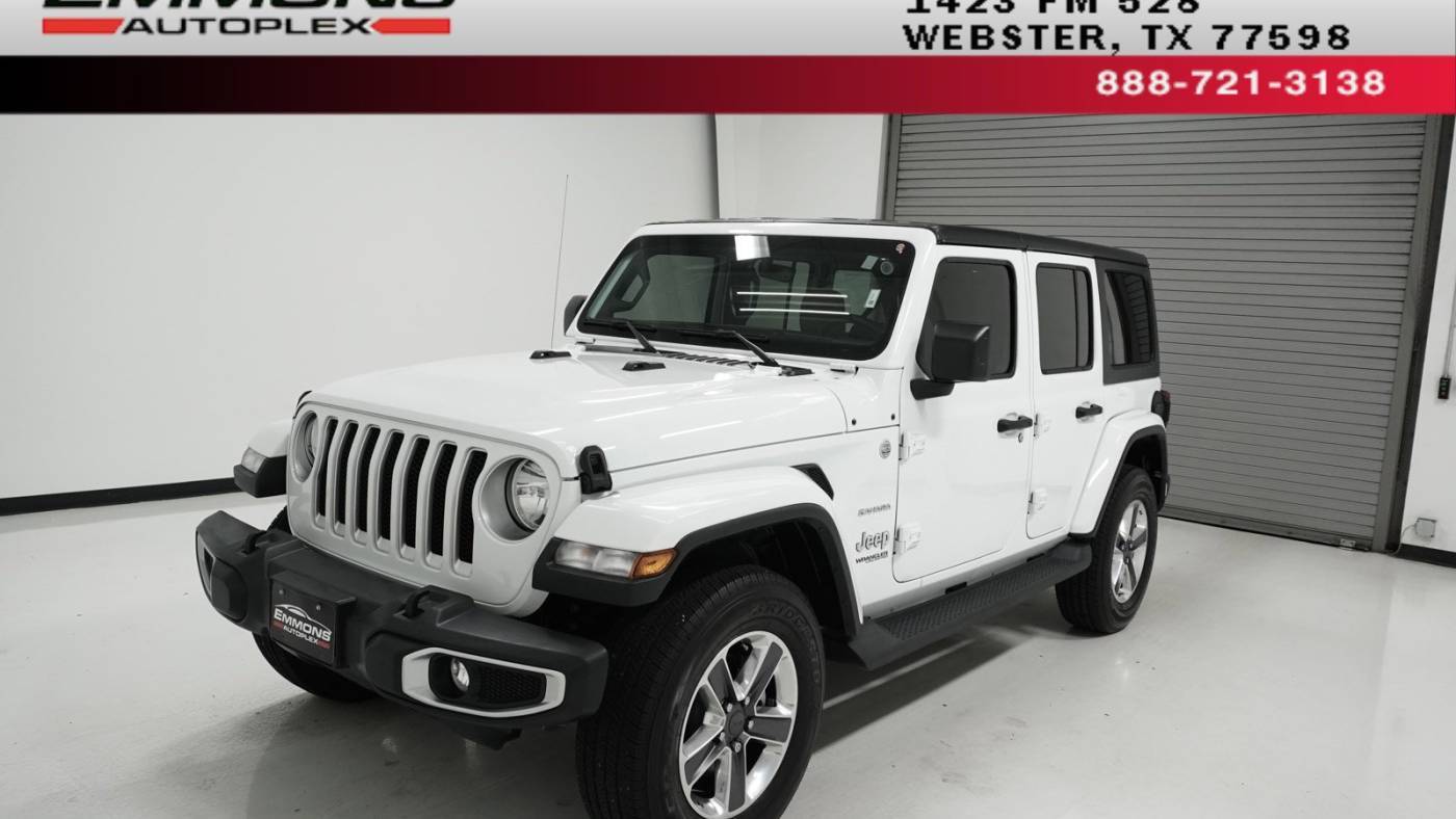 2018 Jeep Wrangler Sahara — SUV — 8,575 mi — Webster, TX
