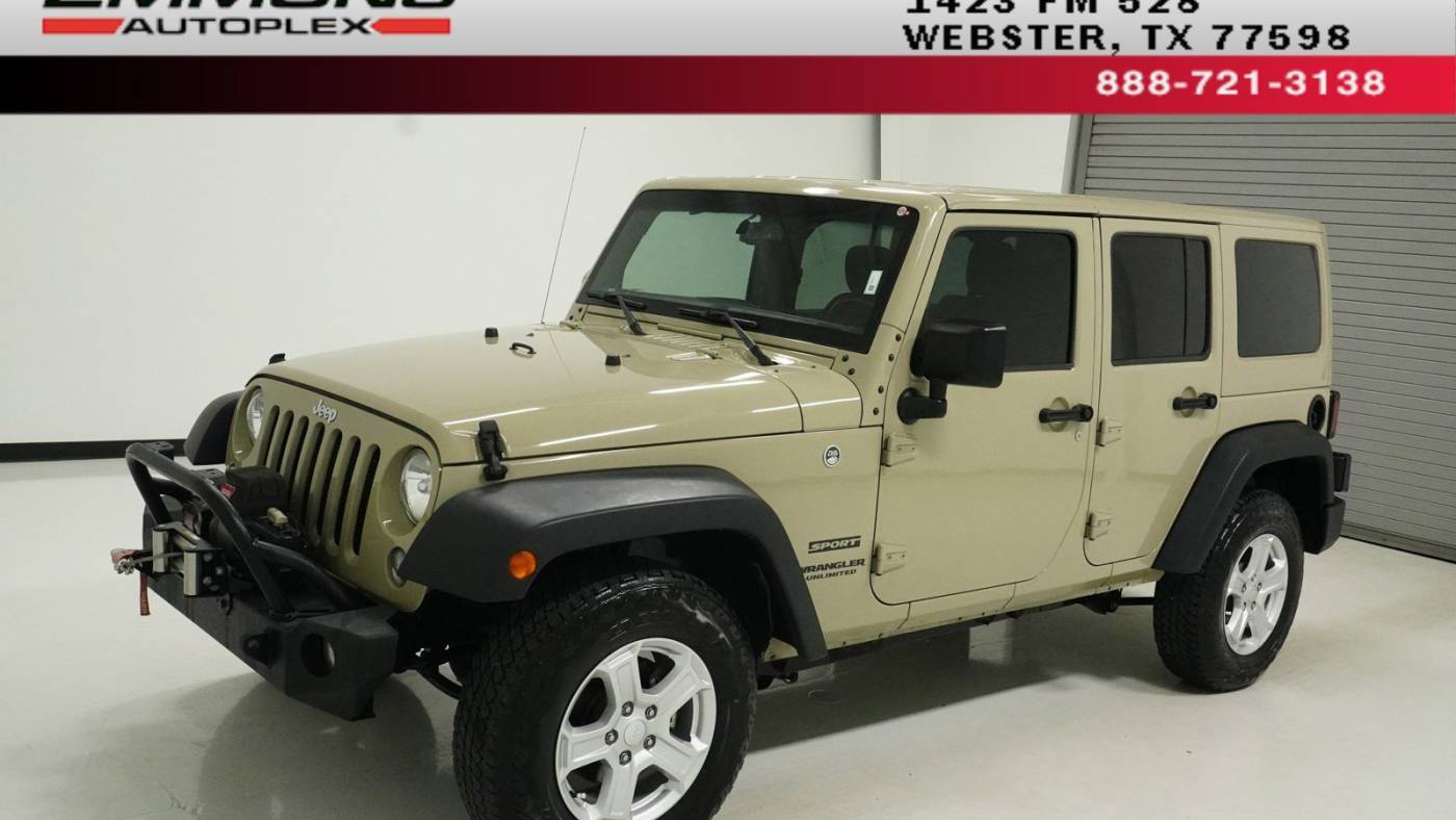 2017 Jeep Wrangler Sport — SUV — 88,070 mi — Webster, TX