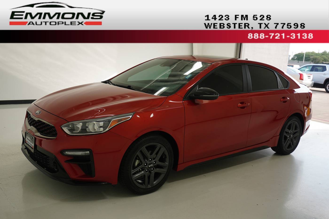 2021 Kia Forte GT-Line — Sedan — 57,096 mi — Webster, TX