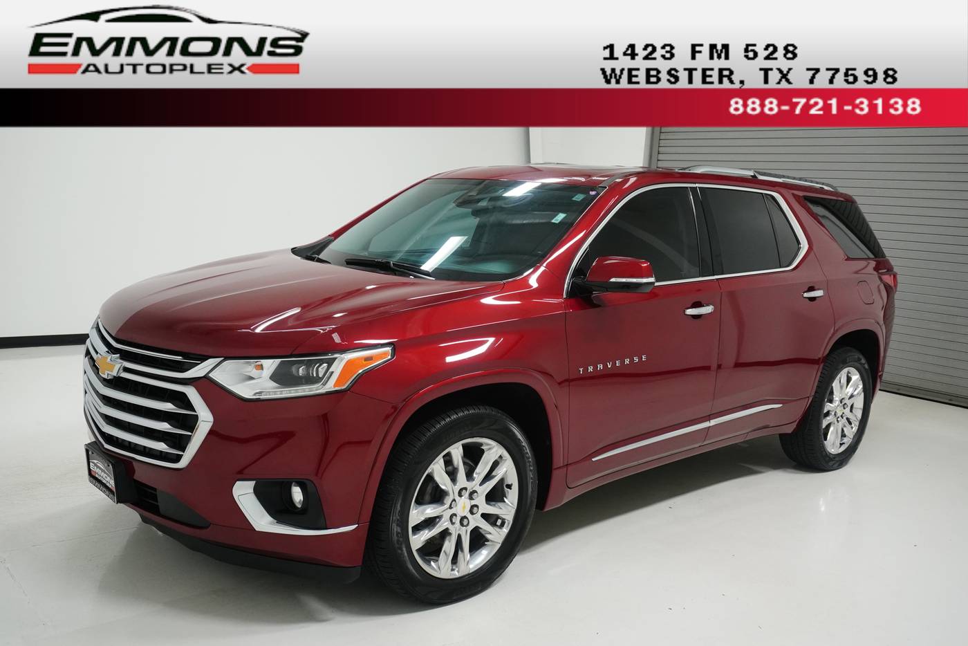 2019 Chevrolet Traverse High Country — SUV — 54,561 mi — Webster, TX