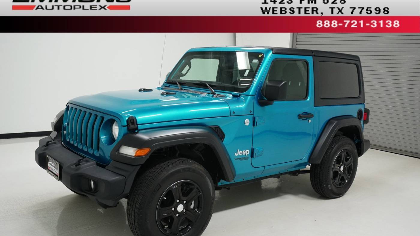 2020 Jeep Wrangler Sport S — SUV — 43,008 mi — Webster, TX
