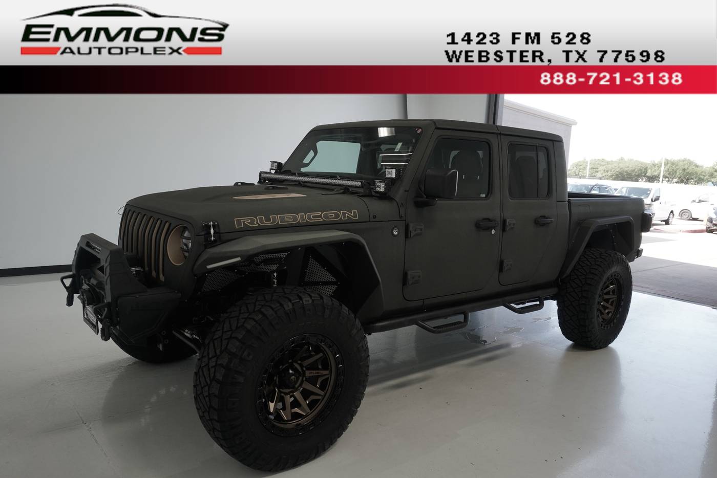 2021 Jeep Gladiator Rubicon — Pickup Truck — 16,304 mi — Webster, TX