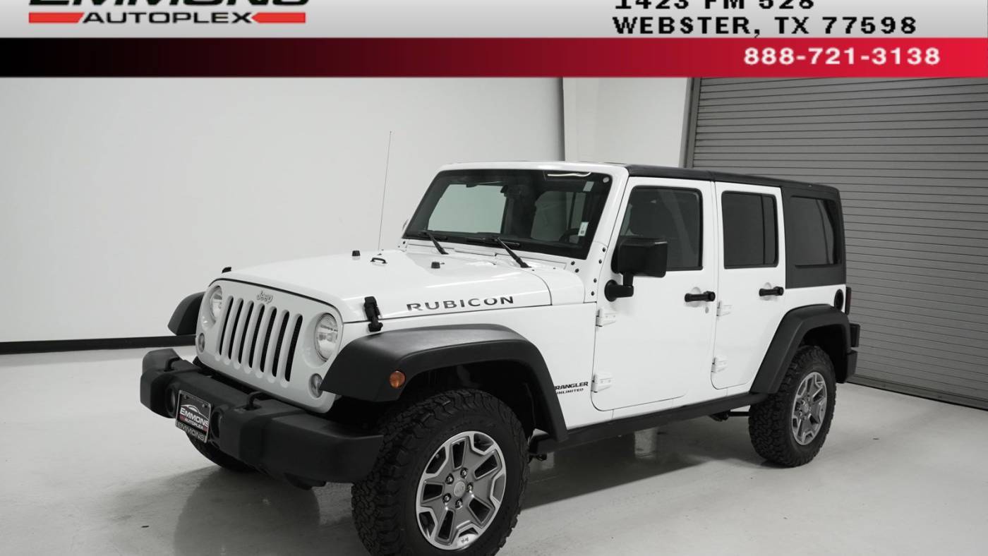 2016 Jeep Wrangler Rubicon — SUV — 27,959 mi — Webster, TX