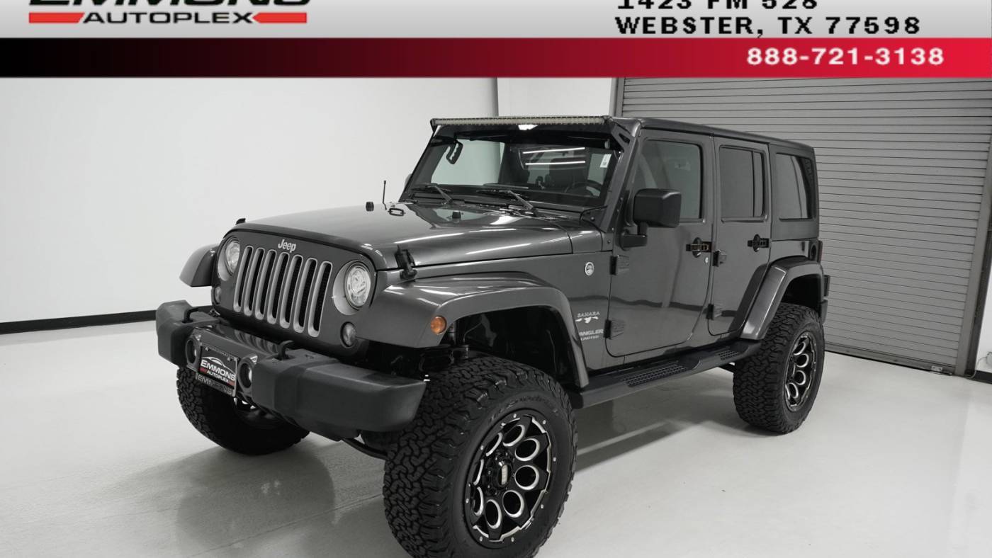 2017 Jeep Wrangler Sahara — SUV — 146,626 mi — Webster, TX