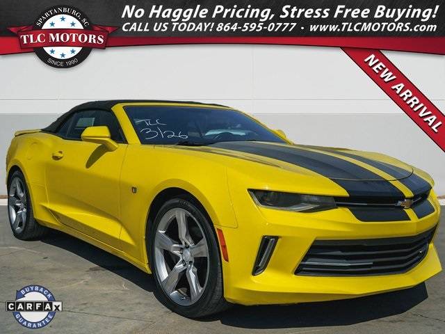 2018 Chevrolet Camaro 1LT — Convertible — 96,422 mi — Moore, SC