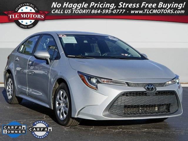 2021 Toyota Corolla LE — Sedan — 90,834 mi — Moore, SC